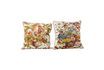 Miniature Coussin Julos en coton multicolore 1