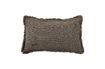 Miniature Coussin marron en coton Baloo 6