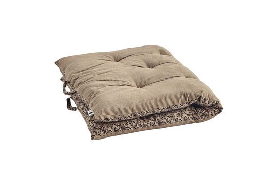 Coussin matelas à motifs en coton Double