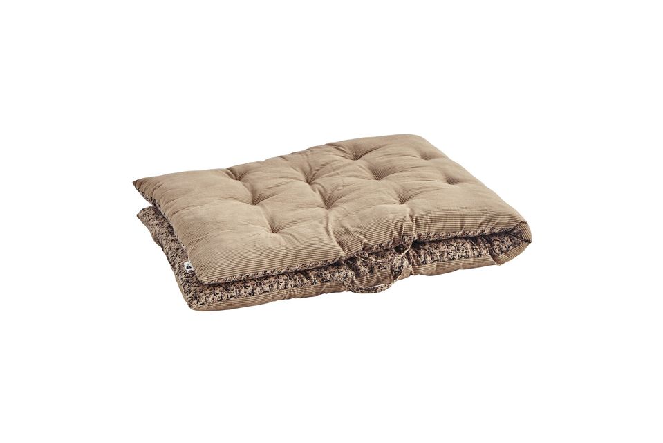 Coussin matelas à motifs en coton multicolore Beiga - 4