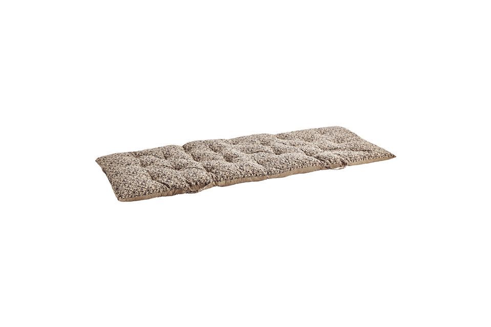 Coussin matelas à motifs en coton multicolore Beiga Madam Stoltz