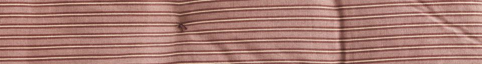 Mise en avant matière Coussin matelas à motifs en coton multicolore Rojo