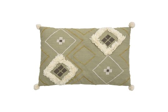 Coussin Mazzola en coton multicolore