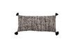 Miniature Coussin noir en coton Jerik 1