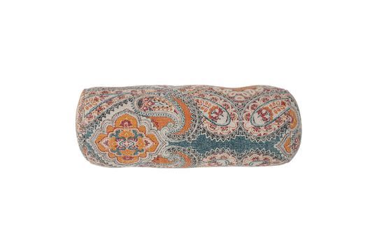 Coussin orange en coton Barri Détouré