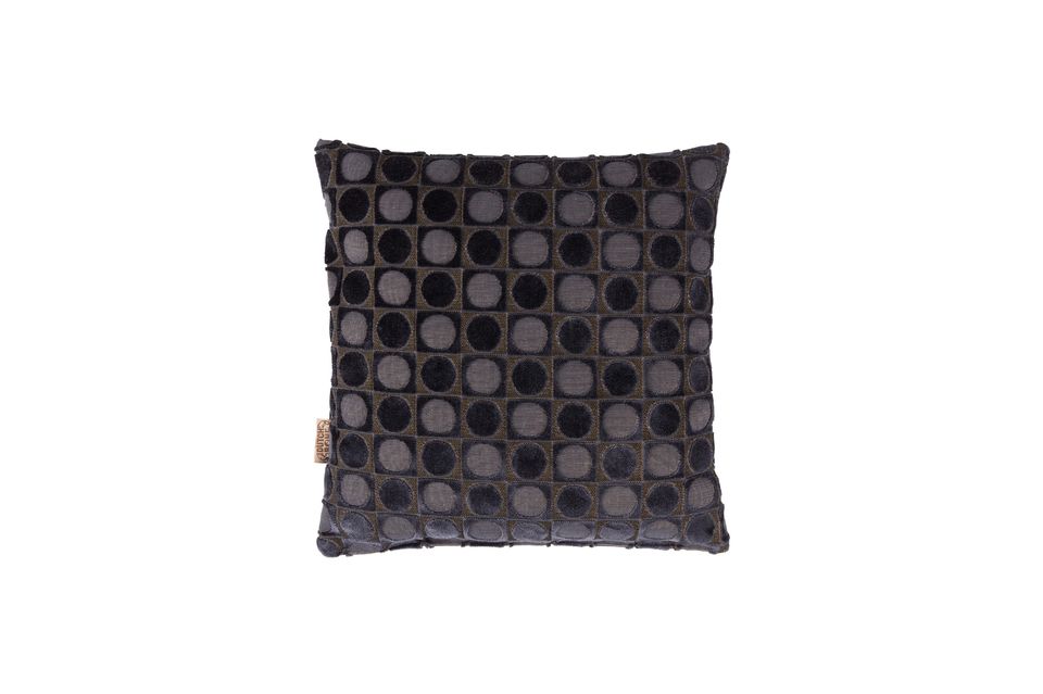 Coussin Ottawa Bleu nuit Dutch Bone