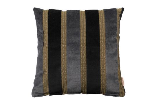 Coussin Scott Noir et Gris