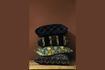 Miniature Coussin Scott Noir et Gris 9