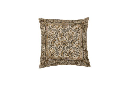 Coussin vert en coton Nill