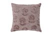 Miniature Coussin violet en coton Sofia 1