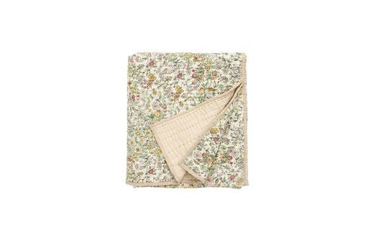 Couvre lit matelassé à fleurs Vaulx