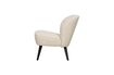 Miniature Cream sheepskin effect armchair Sara 3
