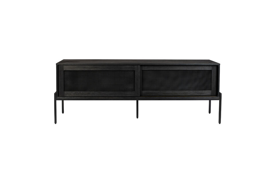 Credenza in legno nero Hardy - 14