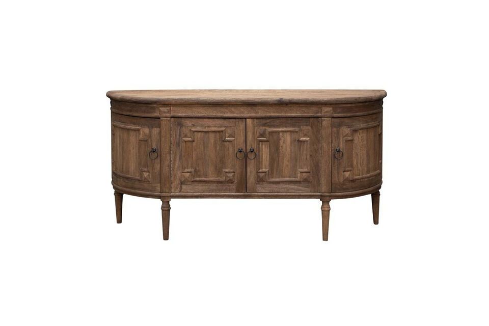 Il suo design e la finitura in legno di mango sono accattivanti e completano qualsiasi arredamento