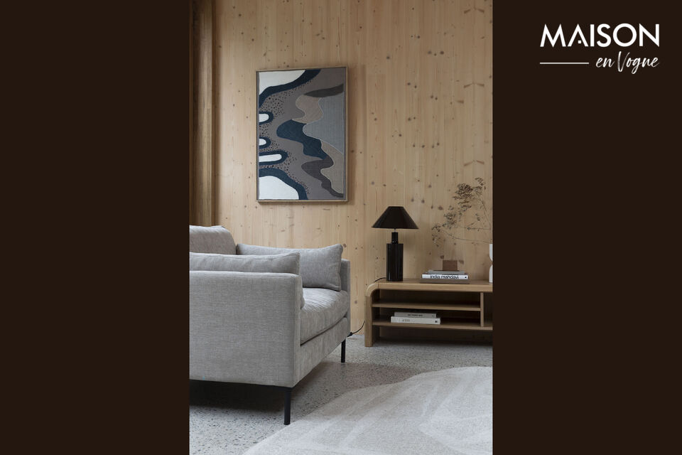 La decoración de pared «Coastal» de Zuiver se inspira en tranquilas costas y transmite una