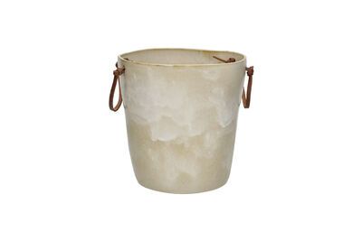 Cubitera de gres beige Ascoli