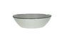 Miniatura Cuenco sopero de porcelana blanca albahaca Clipped