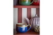 Miniature Cup set of 4 in blue stoneware Sheen 3