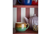 Miniature Cup set of 4 in green stoneware Sheen 2