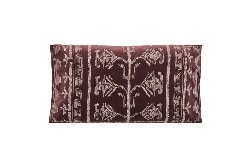Cuscino 80x40 cm Velluto di Cotone Cioccolato Harlov House Doctor