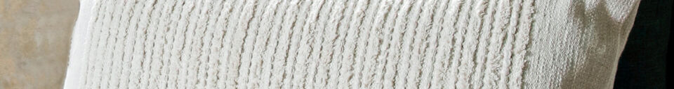 Material Details Cushion cover 40x80 cm off-white cotton Chil