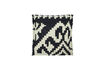 Miniature Cushion cover 50x50 cm cotton black Wulo 1