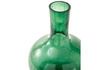 Miniature Dark green glass vase h50cm Cracked 7