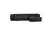 Miniature Dark grey Bean fabric right corner sofa 4