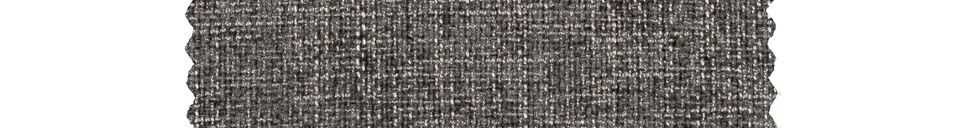 Material Details Dark grey Bean fabric right corner sofa