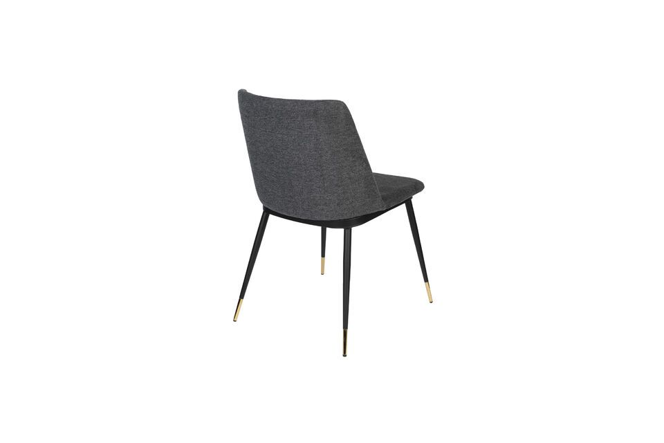 The high-quality fabric upholstery offers a soft-touch texture while ensuring durability and ease of