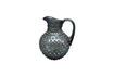 Miniature Dark grey glass carafe Diamant 2