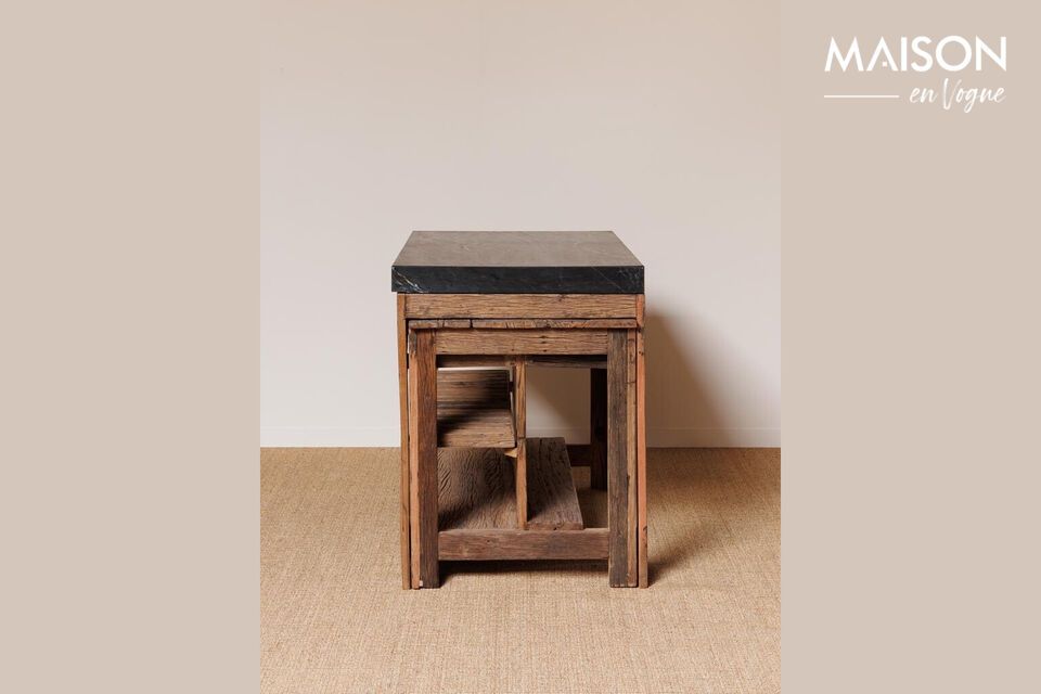 Its deep, warm hue adds an undeniable touch to your entryway, living room, or office