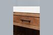 Miniature Dark wood kitchen island White 10