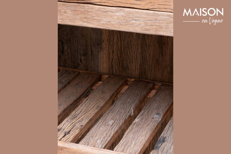 Dark wood kitchen island White - 9