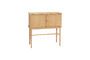 Miniatuur Dash licht eiken fineer console Productfoto