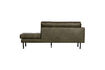 Miniature Daybed Left Eco Leather Army RODEO 5