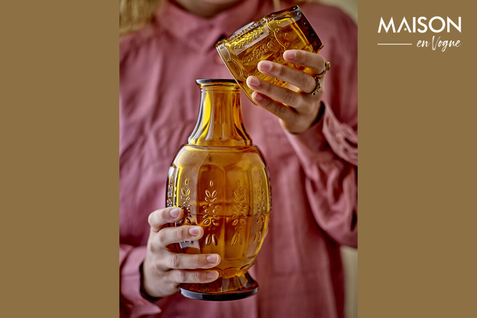 Theon Decanter & Glass by Creative Collection is a set of 2 made of glass