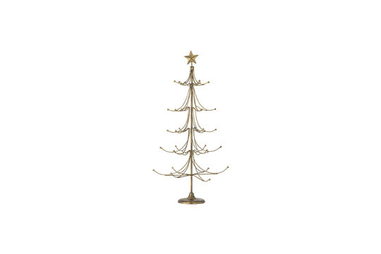 Decoración colgante D41xH80 cm de hierro dorado Wen Clipped