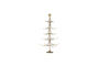 Miniatura Decoración colgante D41xH80 cm de hierro dorado Wen Clipped