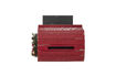 Miniatura Decoración de Navidad buzón en MDF rojo Carlo 6