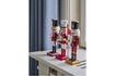 Miniatura Decoración de Navidad set de 3 en madera de pino roja Darren 3