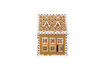 Miniature Decorative calendar in brown MDF Ginnie 5