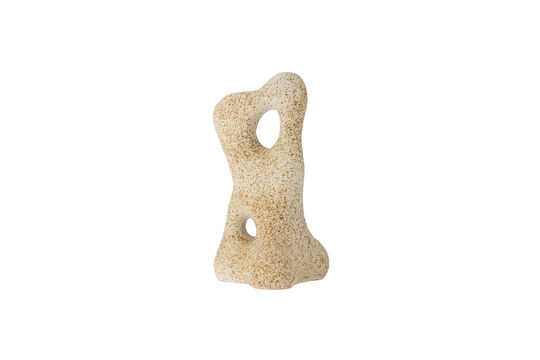 Decorative sculpture 50 cm nature stoneware Raheen Clipped