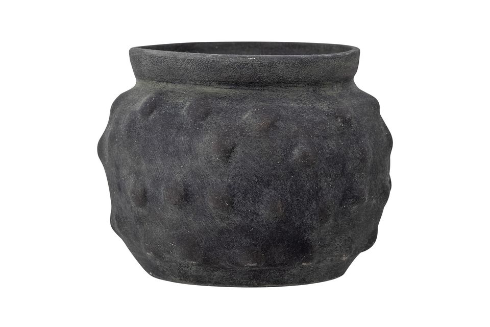 Decorative terracotta flower pot Lisen Bloomingville