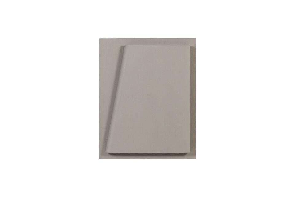 Der frische Beton-Look und das minimalistische Design verleihen Ihrer Wand sofort eine ruhige und