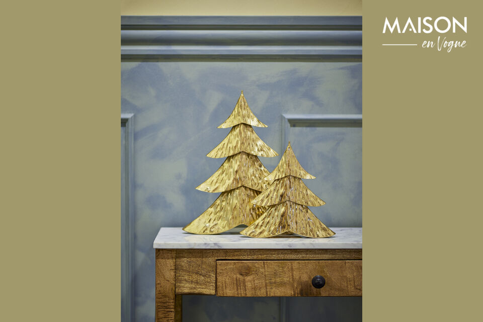 Der Kaiam Deko-Baum von Bloomingville ist ein Set aus zwei dekorativen Figuren in Baumform mit sanft
