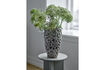 Miniaturansicht Deko-Vase H37 cm aus weißem Steingut Eunice 2