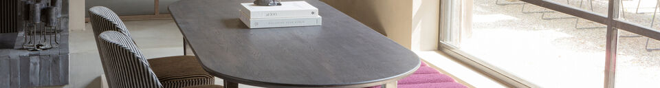 Benadrukte materialen Design tafelpoot metaal chroom ZAANDAM