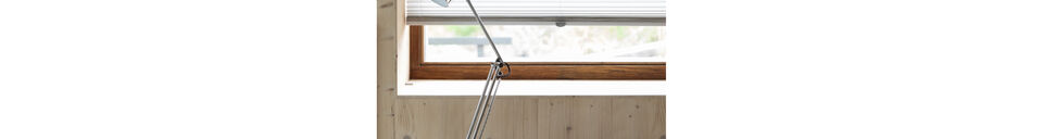Material Details Desk Lamp Reader Chrome