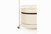 Miniature Desserte en acier beige Trolley 8